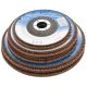 FLAP DISC WITH FIBERGLASS BACKING 180X22.2 G60