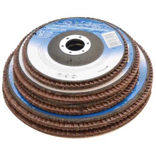 ELMARK FLAP DISC ÜVEGSZÁLAS HÁTLAPPAL 180X22.2 G120