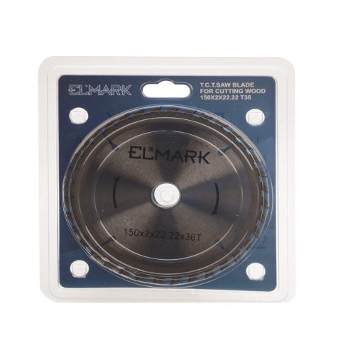 ELMARK T.C.T.FŰRÉSZLAP FAKIVÁGÁSHOZ 150X2X22.22 T36
