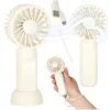 Mini handheld desk fan USB 13.8cm