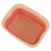 Foot washing massage bowl silicone folding bucket with piping with space for phone
