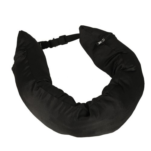 Travel pillow travel storage compartment