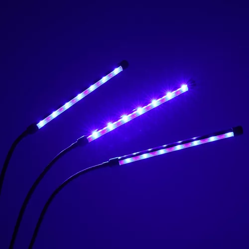LED plant growth lamp panel 3 bulbs