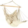 Hammock Brazilian chair with footrest 130cm beige