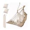 Hammock Brazilian chair with footrest 130cm beige