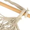 Hammock Brazilian chair with footrest 130cm beige