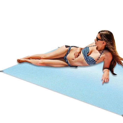 Beach mat blanket sand free XXL 200x200cm