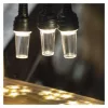 LED fényfüzér – 10x party égő átlátszó, 4,5 m, kültéri és beltéri, hideg fehér