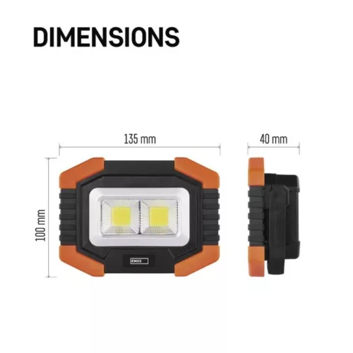 EMOS COB LED munkalámpa 350lm