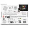 GoSmart LED-es lámpatest Hexagon, indító készlet, 10 rész, 19 W, RGBIC dimmelhető, WiFi