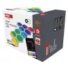 GoSmart LED-es lámpatest Hexagon, indító készlet, 10 rész, 19 W, RGBIC dimmelhető, WiFi