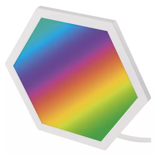 GoSmart LED-es lámpatest Hexagon, indító készlet, 10 rész, 19 W, RGBIC dimmelhető, WiFi