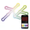 GoSmart LED lámpatest Lines fehér, 9 részből álló, 34 W, RGBIC dimmelhető, WiFi