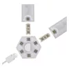 GoSmart LED-es lámpatest Lines fekete, 9 részből álló, 34 W, RGBIC dimmelhető, WiFi