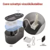 Tartalék vízszivattyú vízszökőkutakhoz, fehér