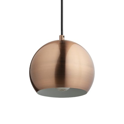 RENDL R13900 AGNETA Round Metal Halogen Lamp for E27 Led Bulb, 11 W, 230V