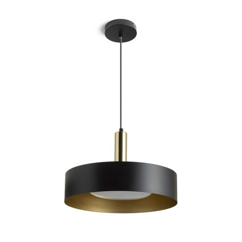 RENDL R13913 GIULIA pendant lamp with lacquered metal frame and textile cable, Led E27 light source, 30 W, 230V