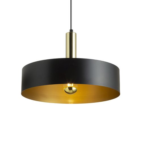 RENDL R13913 GIULIA pendant lamp with lacquered metal frame and textile cable, Led E27 light source, 30 W, 230V