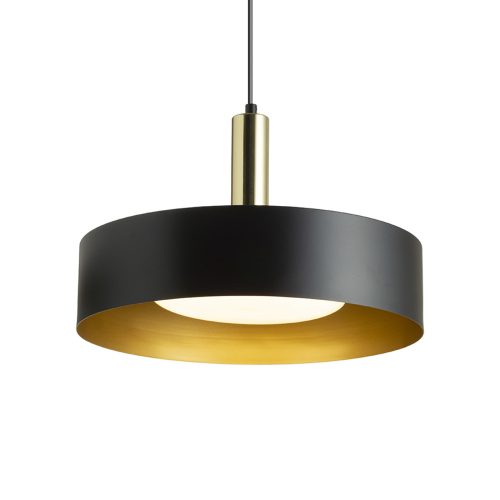 RENDL R13913 GIULIA pendant lamp with lacquered metal frame and textile cable, Led E27 light source, 30 W, 230V