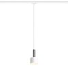 RENDL R13990 GIULIA Pendant lamp with lacquered metal frame and textile cable, 11 W, 230V