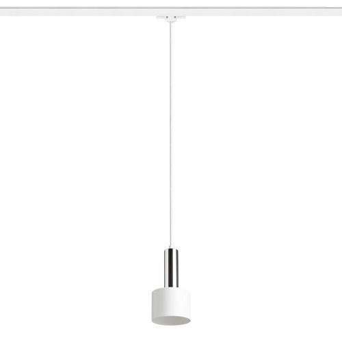 RENDL R13990 GIULIA Pendant lamp with lacquered metal frame and textile cable, 11 W, 230V