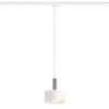 RENDL R13992 GIULIA Pendant lamp with lacquered metal frame and textile cable, 15 W, 230V