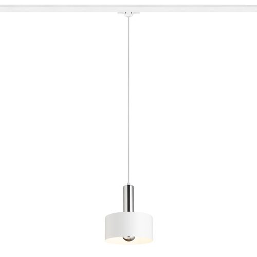 RENDL R13992 GIULIA Pendant lamp with lacquered metal frame and textile cable, 15 W, 230V