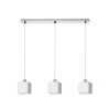 RENDL R14020 DADOS Suspended Linear Lamp with Opal Glass and Led E27 Bulbs, 11 W, 230V
