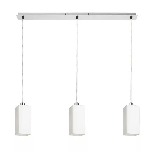 RENDL R14027 LIZ Pendant Linear Lamp with Opal Glasses Led E27 for bulbs, 15 W, 230V