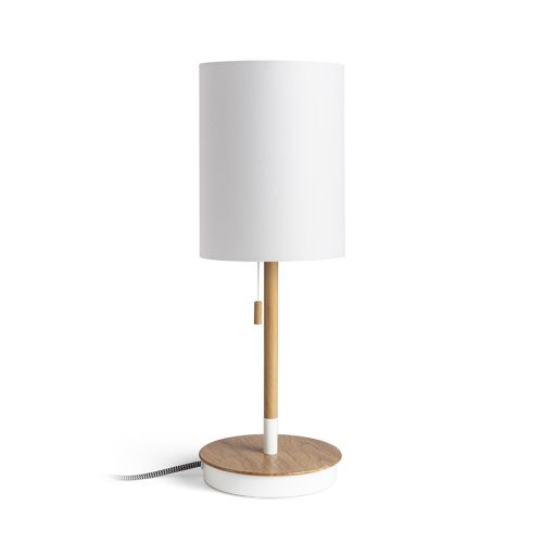 RENDL R14036 KEITH/RON Table lamp with textile trim and Usb port, 15 W, 230V