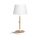 RENDL R14038 KEITH/ALVIS Table lamp with textile lampshade with Usb port and beech wood base, 11 W, 230V
