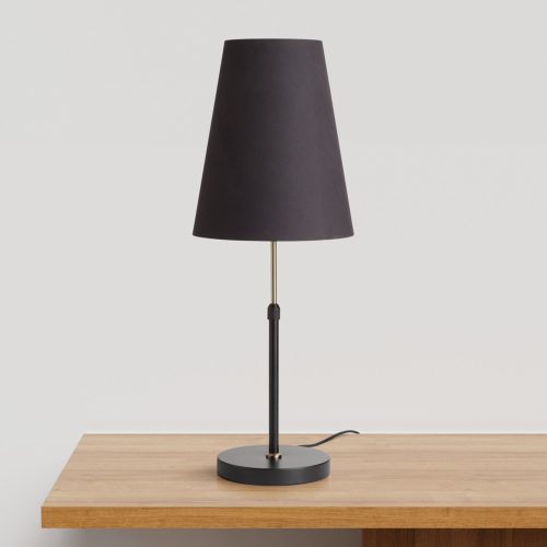 RENDL R14116 EMMETT Table Lamp with Adjustable Height Chrome Plated Bulbs Led E27, 15 W, 230V