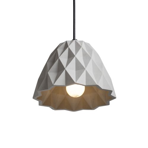 RENDL R14183 NAPLES Concrete pendant lamp for E27 Led light source, 7 W, 230V