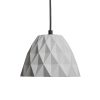 RENDL R14183 NAPLES Concrete pendant lamp for E27 Led light source, 7 W, 230V