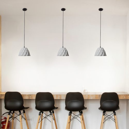 RENDL R14183 NAPLES Concrete pendant lamp for E27 Led light source, 7 W, 230V
