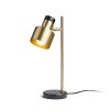 RENDL R14261 DIVINA Brass Table Lamp with Black Marble Finish with E27 Led Light Source, 5 W, 230V