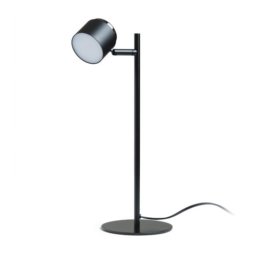 RENDL R14275 NOVA Rectangular Chrome Led Table Lamp with Milk White Diffuser for Gu10 Bulb, 3000K, 45749 W, 230V