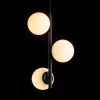 RENDL R14484 ETHERIA Elegant pendant lamp with three opal globes for E27 Led light source, 11 W, 230V