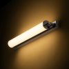 RENDL R14517 ROCCA ROCCA Linear Led Bathroom Lamp with Solid Chrome Base and Opal Bezel, 3000K, IP44, 18 W, 230V