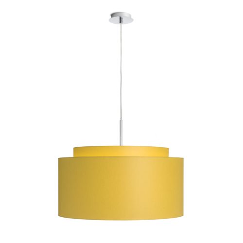 RENDL R14537 DOUBLE Textile lampshade for E27 bracket, 23 W