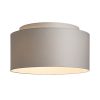 RENDL R14537 DOUBLE Textile lampshade for E27 bracket, 23 W