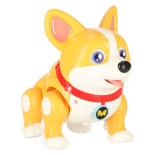 Interactive Corgi dog with glowing ears