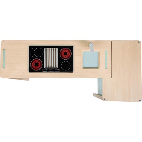 Children's shop and kitchen sage green "fresh"