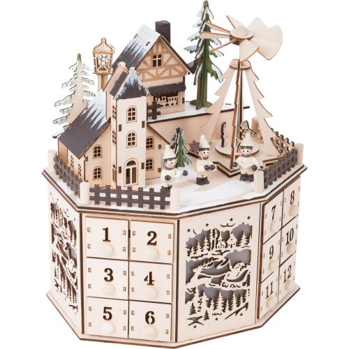 Adventi naptár piramissal
