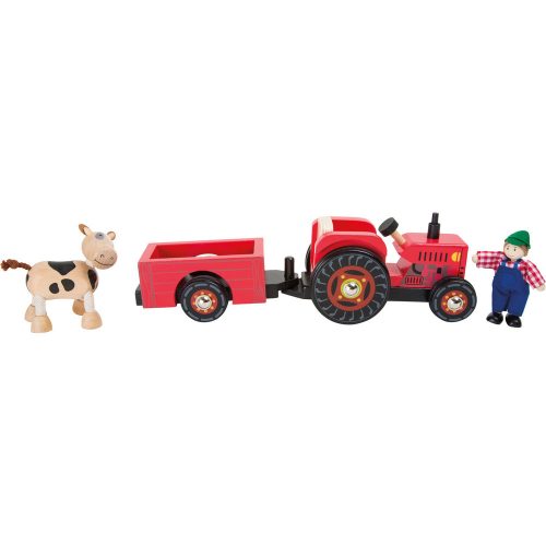 "Farm" pótkocsis traktor