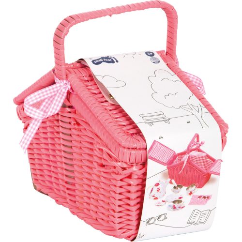 Colourful Flowers Picnic Basket