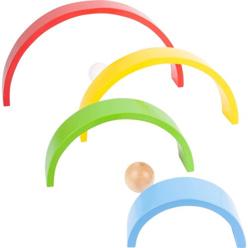 Wooden Building Blocks Rainbow XL