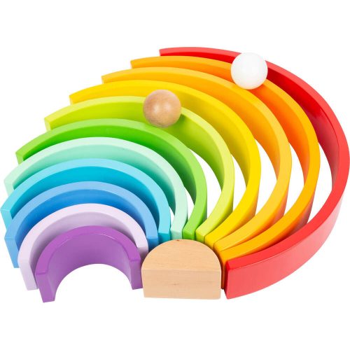 Wooden Building Blocks Rainbow XL