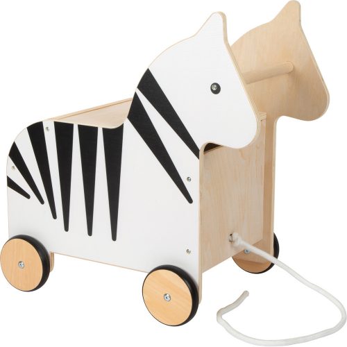 Zebra Játékdoboz Kerekekkel "Vadvilág"