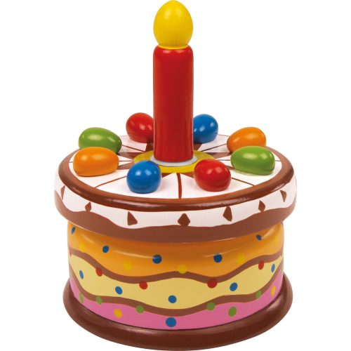 Zenei doboz születésnapi torta